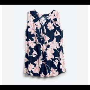 Beautiful floral sleeveless top